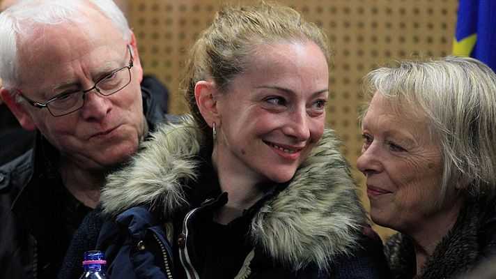 Telediario 1 - Florence Cassez ya está en París