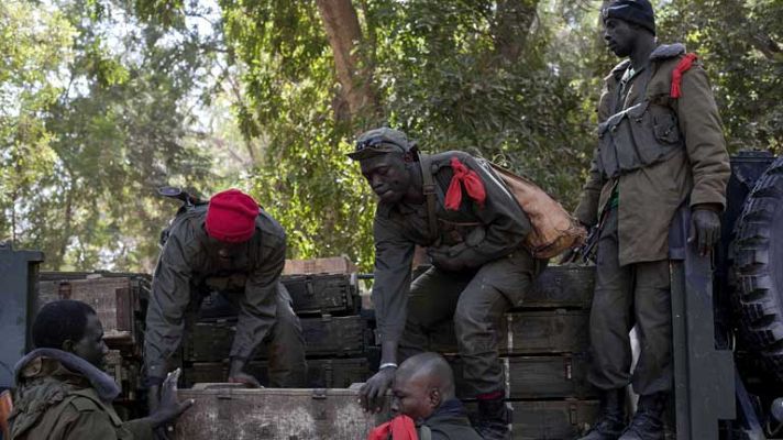 Telediario 1 - Apoyo a Francia en África
