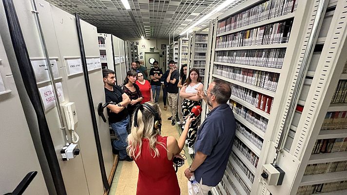 Entramos en el Archivo Sonoro de RNE - Cultura con Ñ | Ver