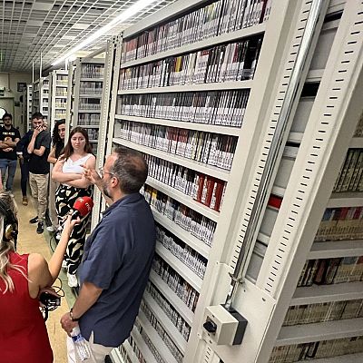 Entramos en el Archivo Sonoro de RNE - Cultura con Ñ | Ver