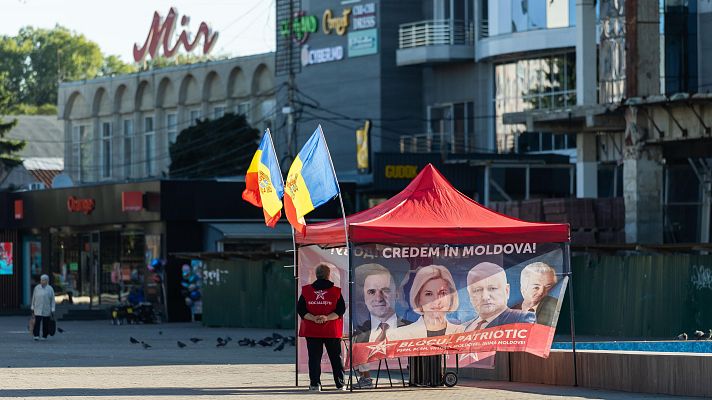 Telediario 1 - Organizaciones prorrusas estarían intentando influir en las elecciones legislativas de Moldavia