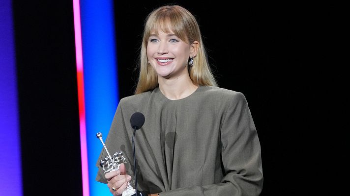 Informativo 24h - Jennifer Lawrence, Premio Donostia, califica de "genocidio" la situación en Gaza