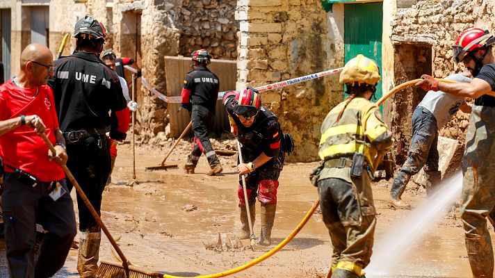Telediario Fin de Semana - Se cumplen 20 años de la creación de la Unidad Militar de Emergencias