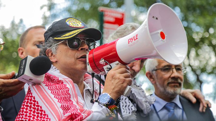 Telediario Fin de Semana - EE.UU. revoca el visado a Petro por pedir a los soldados no obedecer a Trump