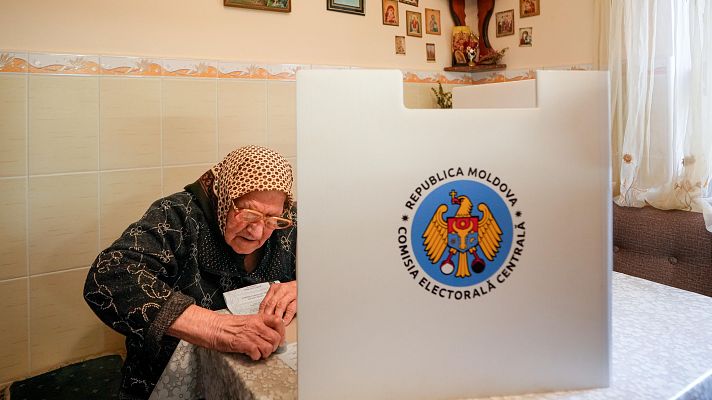 Telediario Fin de Semana - Moldavia decide entre la vía proeuropea y la prorrusa