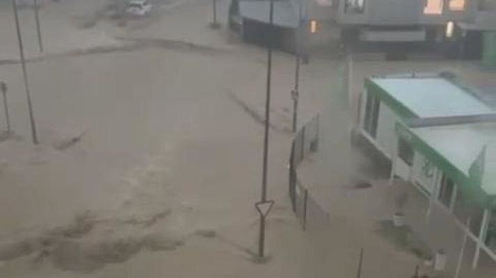 La noche en 24h - La alcaldesa de Cuarte de Huerva (Zaragoza) sobre las fuertes lluvias: "El comienzo ha sido caótico"