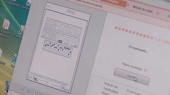 Telediario 1 - Corrección de exámenes