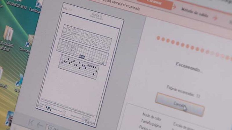 Corrección de exámenes a alta velocidad