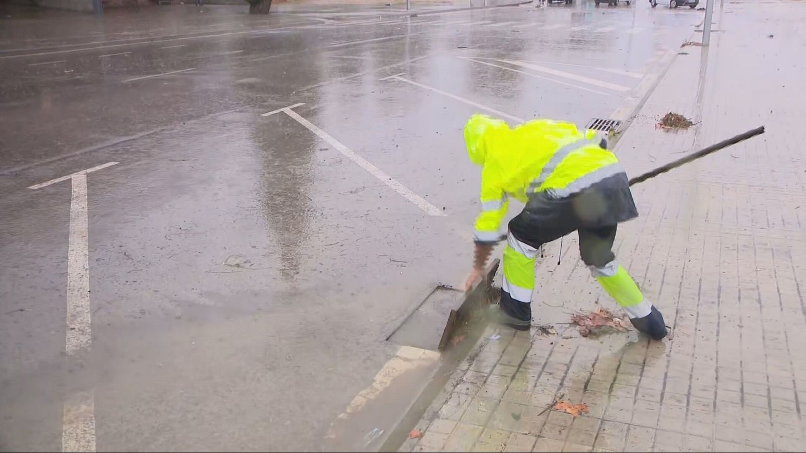 Amposta registra el dia més plujós en tres dècades