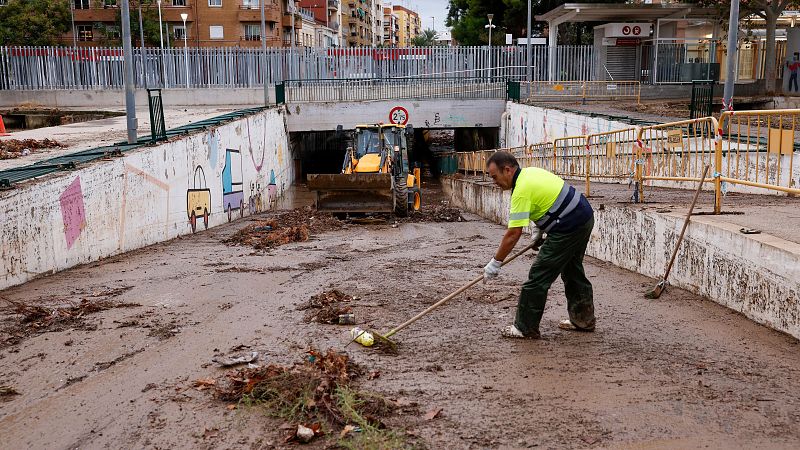 La borrasca Gabrielle reaviva la pesadilla del pasado 29 de octubre - Telediario 1 | Ver