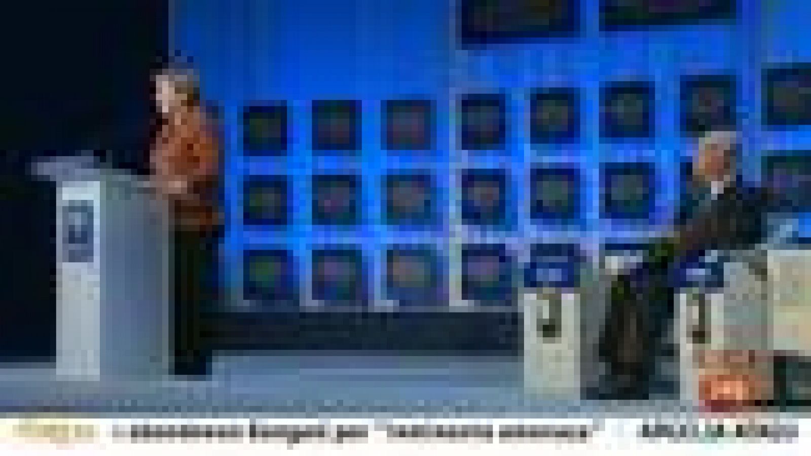 Telediario 1: Draghi hablará en Davos  | RTVE Play