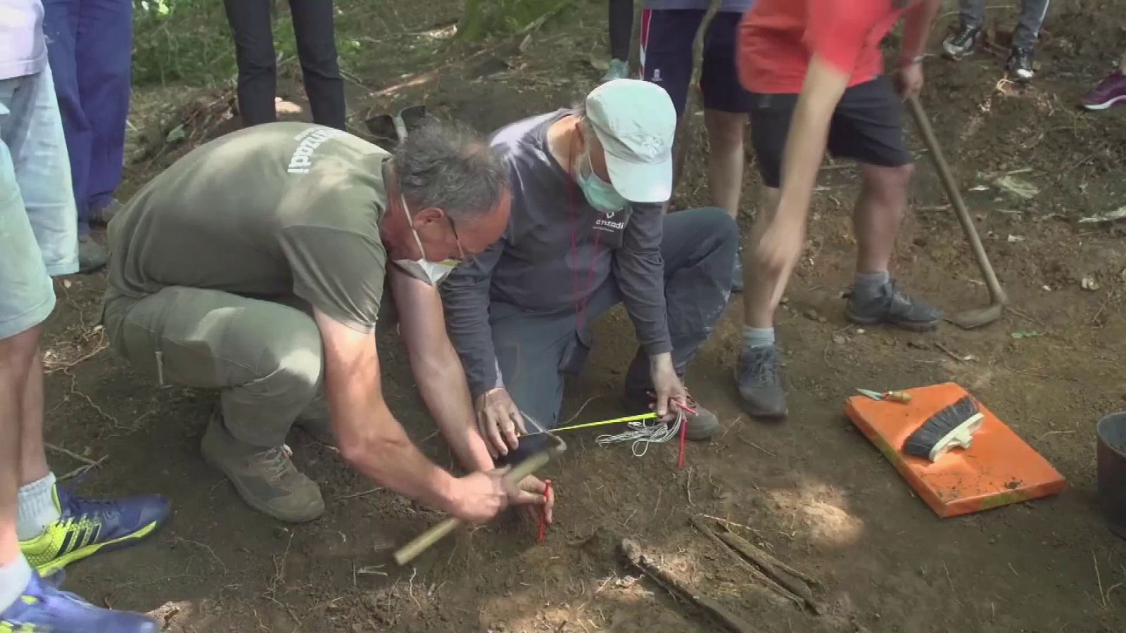 Trabajos de exhumación en dos fosas de Imotz (Navarra) | Ver ahora