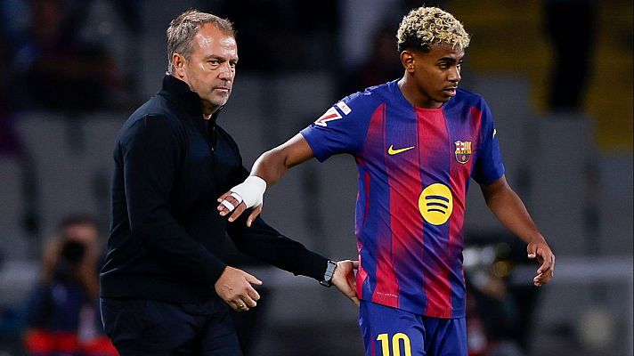 Champions League - Hansi Flick: "Lamine Yamal es excepcional, pero debe seguir trabajando duro"