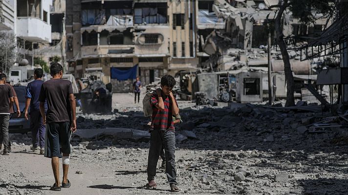 Telediario 1 - Análisis del plan de Trump para Gaza: muchas preguntas sobre su éxito y viabilidad