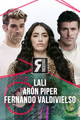 Lali, Arón Piper y Fernando Valdivielso