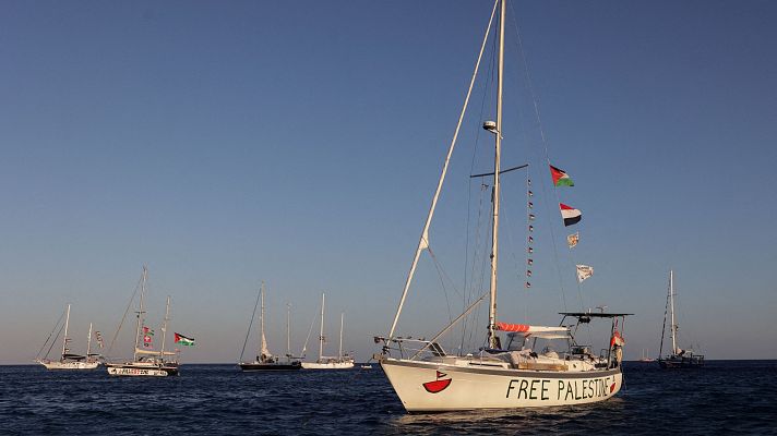 Ada Colau denuncia que la Flotilla humanitaria a Gaza está siendo hostigada por Israel - Informativo 24h | Ver