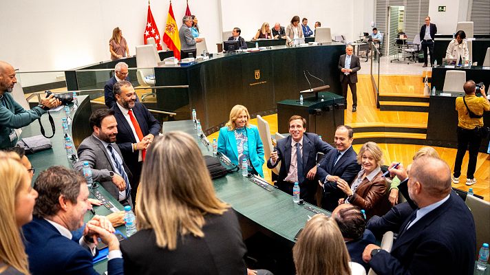 Telediario 1 - El Gobierno pide al PP que rectifique y estudia "impugnar" la iniciativa de Madrid sobre el "trauma postaborto"