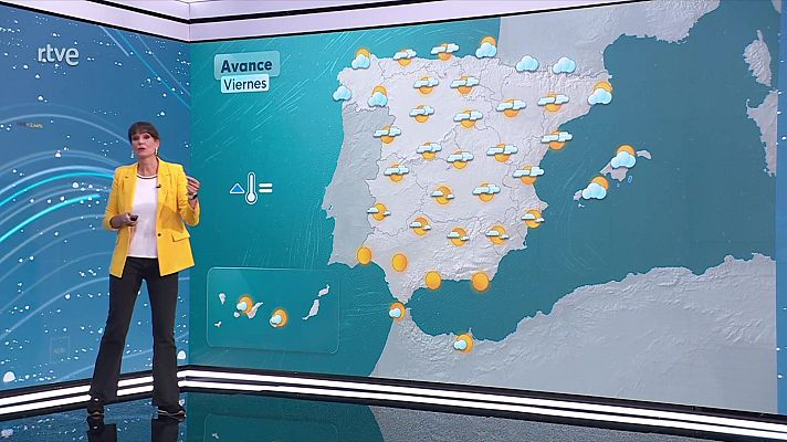 El tiempo - Mínimas sin grandes cambios en general, aumentos en la mitad oeste peninsular y descensos en la este