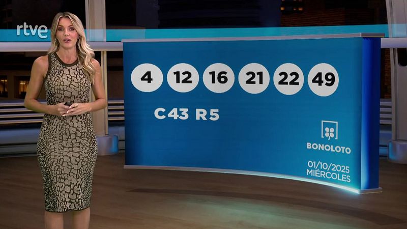 Sorteo de la Bonoloto: 01/10/25 - Loteras | Ver