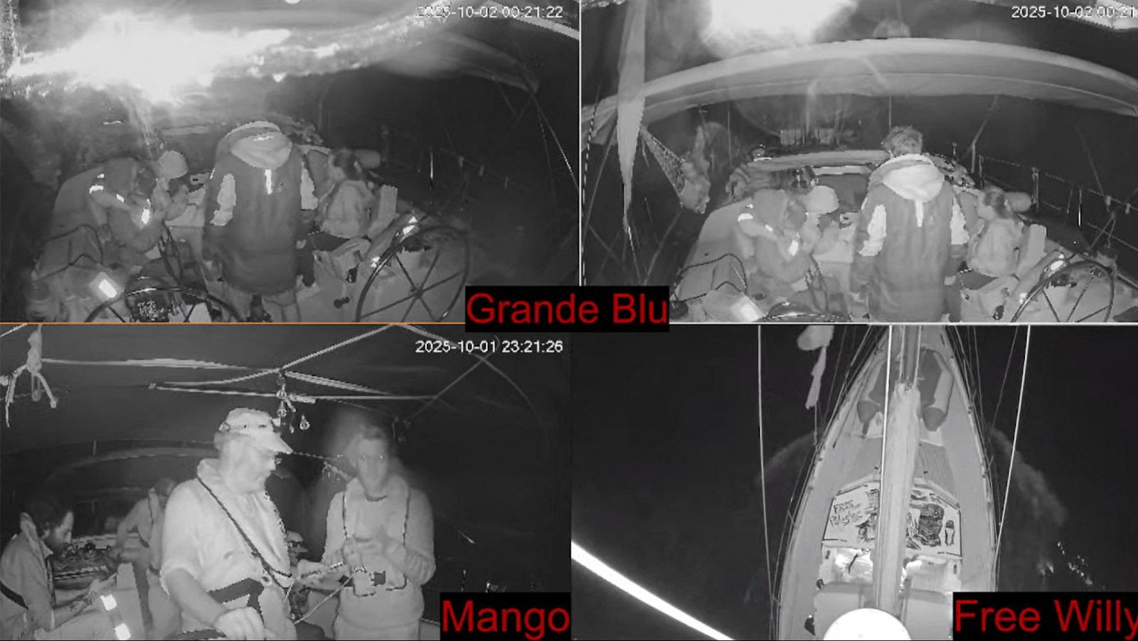 Israel intercepta varios barcos de la Flotilla a Gaza - La noche en 24h | Ver