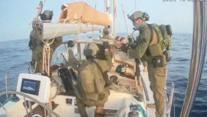 Israel intercepta al menos 15 barcos de la Flotilla a Gaza | Ver