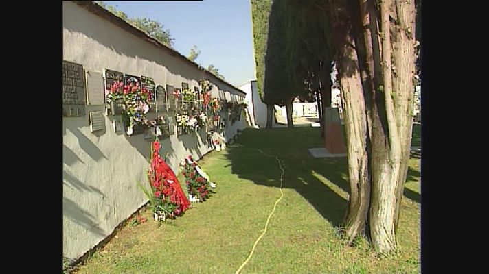 Noticias de Castilla-La Mancha - Acto en la fosa del cementerio de Talavera de la Reina (Toledo)