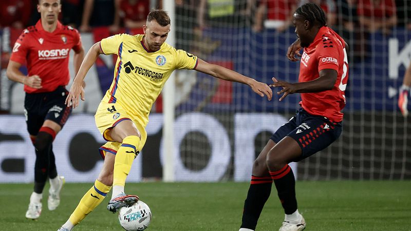 Osasuna - Getafe: resumen del partido 8 jornada Liga | Primera | Ver