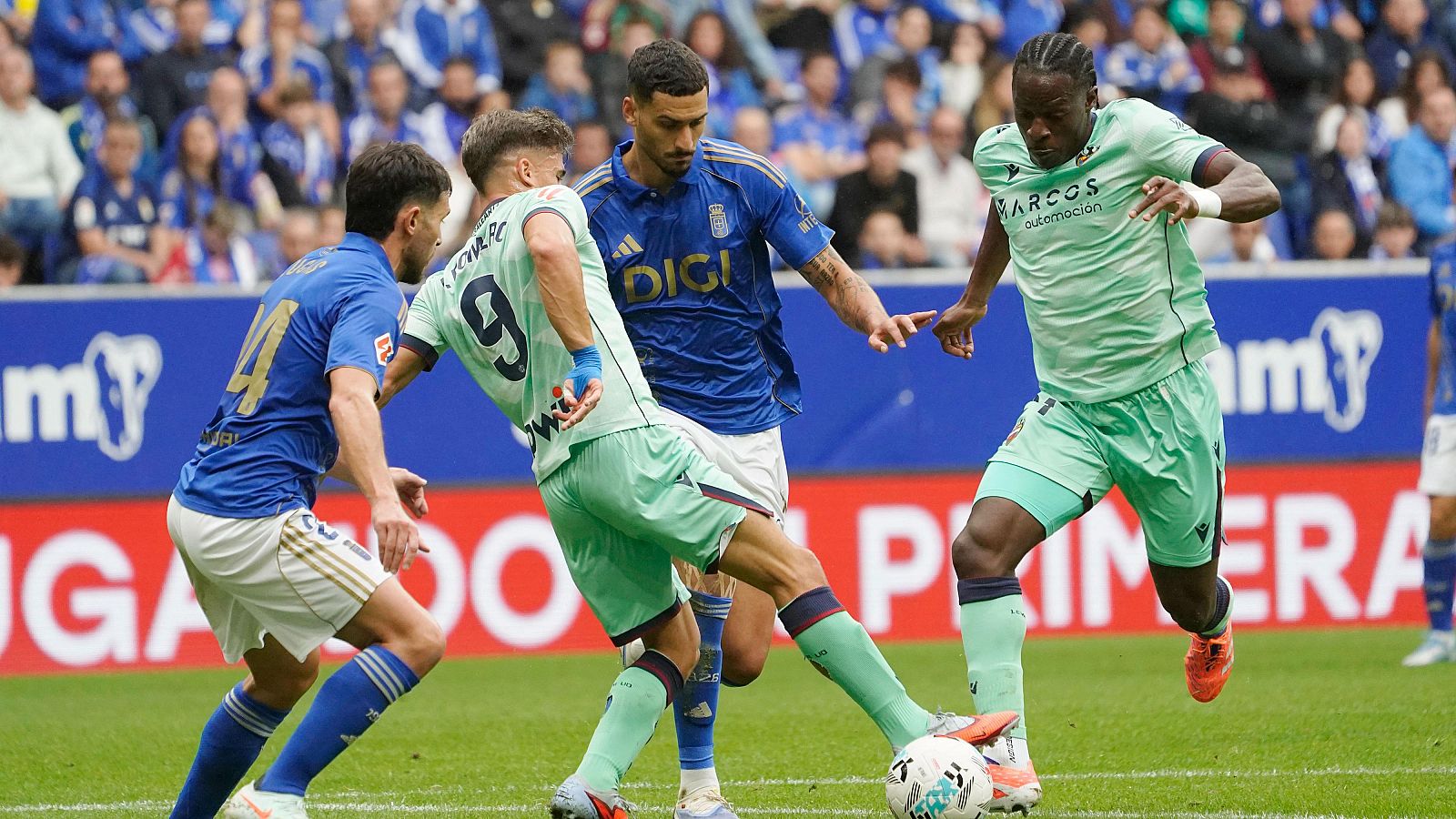 Oviedo - Levante: resumen del partido 8ª jornada Liga | Primera | Ver