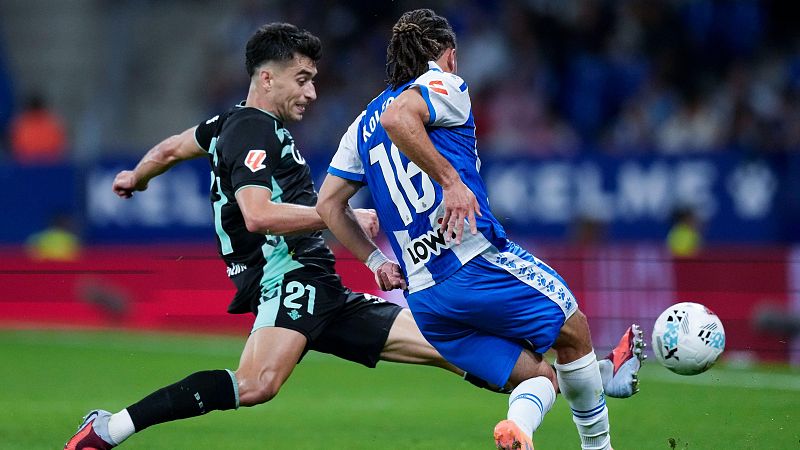 Espanyol - Betis: resumen del partido 8 jornada Liga | Primera | Ver