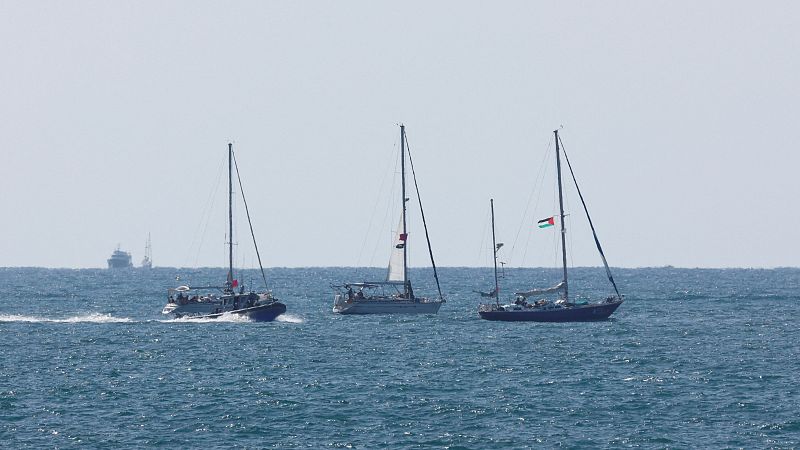 La flotilla logra su objetivo de visibilizar qué ocurre en Gaza - Telediario 1 | Ver