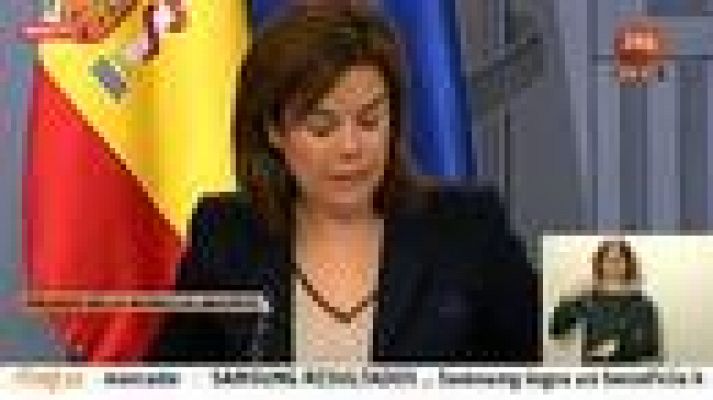 Informativo 24h - El Gobierno espera el dictamen "urgente" de la Abogacía para decidir si recurre la declaración de Cataluña