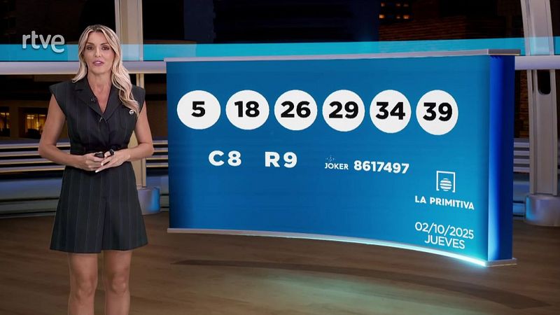 Sorteo de la Lotera Nacional, Bonoloto, Primitiva y Jker: 02/10/2025 - Loteras | Ver