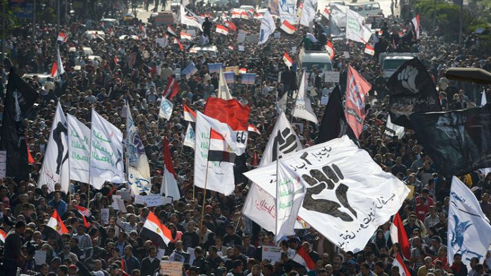 Protestas en Egipto