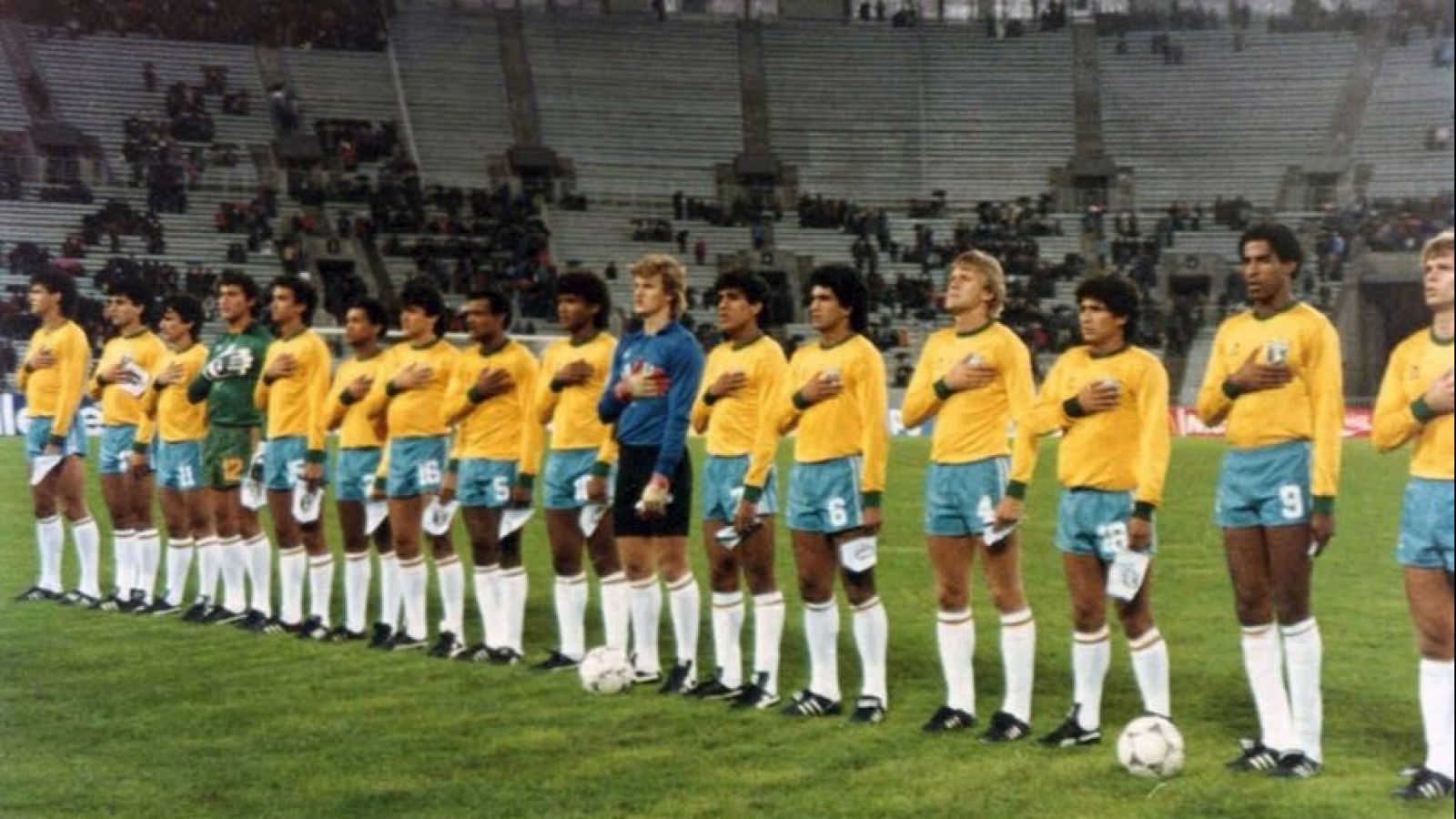 España se vio las caras con Brasil en la final del Mundial juvenil sub-20  URSS 1985