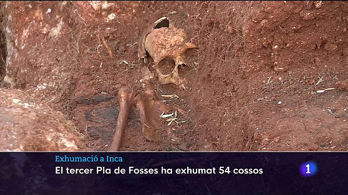 Informatiu Balear - Hallan restos humanos en la fosa cementerio de Inca (Mallorca)