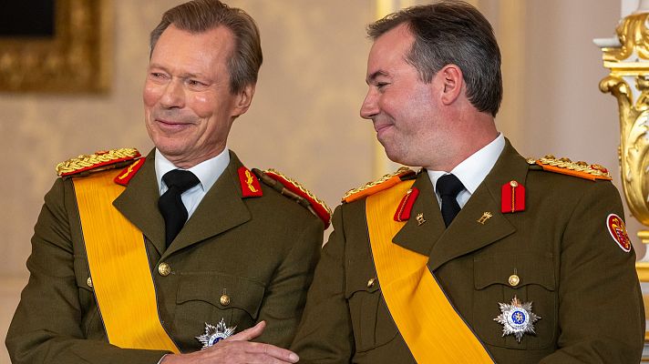 Telediario 1 - Luxemburgo celebra la coronación del Gran Duque Guillermo