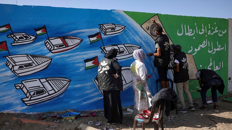 Los activistas de la flotilla permanecen en la prisión de Saharonim | Ver