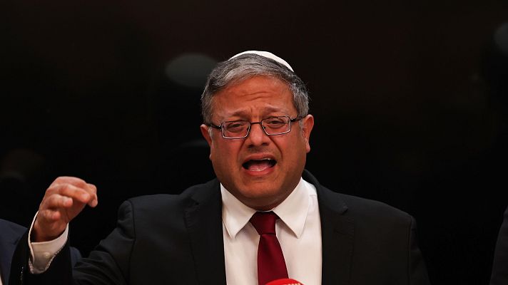 Telediario 2 - El ministro de Seguridad Nacional de Israel quiere mantener en prisión a los activistas de la Flotilla