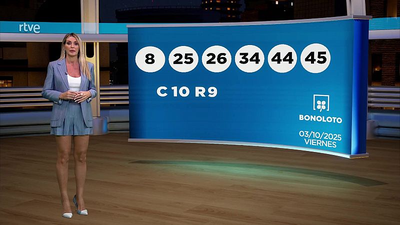 Sorteo de la Bonoloto y Euromillones: 03/10/2025 - Loteras | Ver