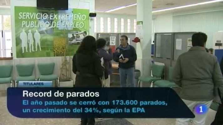 Noticias de Extremadura - Extremadura en 2' - 24/01/13