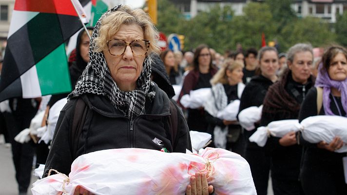 Telediario Fin de Semana - La sociedad española se moviliza por Gaza