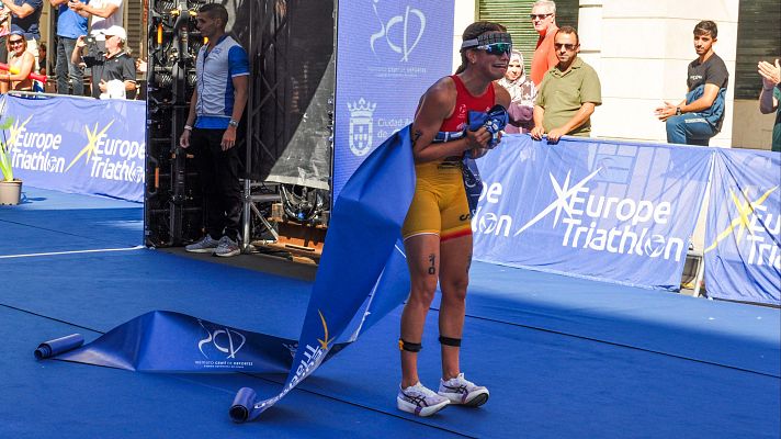 Triatlón - Ana Carballo gana en Ceuta en la Copa de Europa de triatlón
