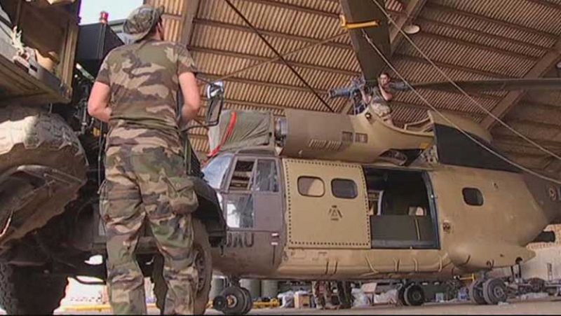 El ejército francés continúa ganando terreno en Mali