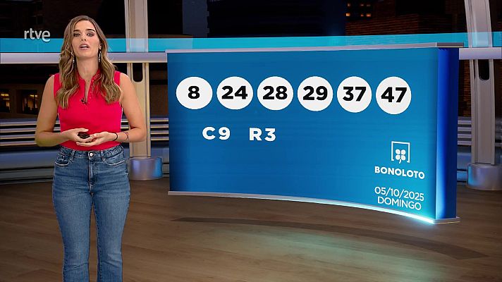 Loterías - Sorteo de la Bonoloto y El Gordo de la Primitiva del 05/10/2025