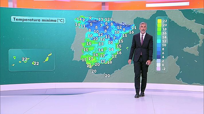 El tiempo - Aumento de las máximas en la mitad norte peninsular