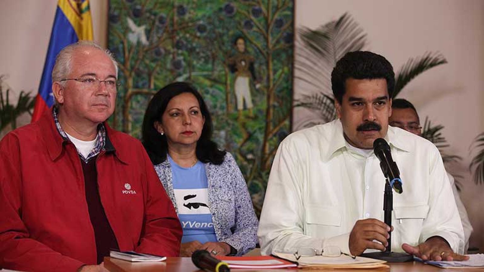 Maduro: Chávez está "en su mejor momento"