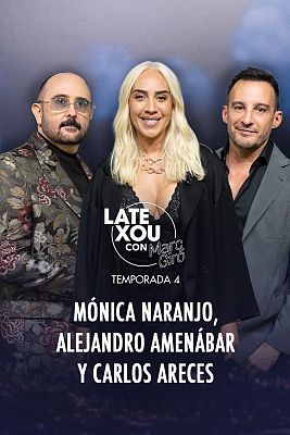 Mnica Naranjo, Alejandro Amenbar y Carlos Areces