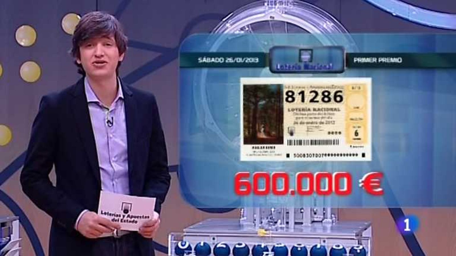 Lotería Nacional - 26/01/13- Ver ahora