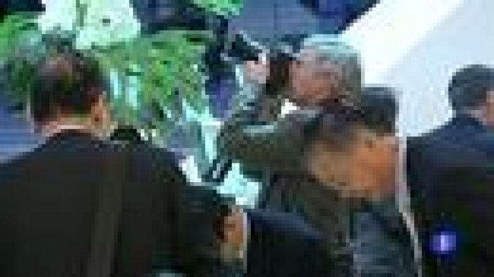 Telediario 1 - Davos acaba con buenas perspectivas