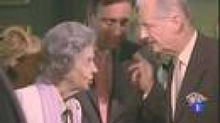 Telediario 1 - La reina Fabiola de Bélgica renuncia a su fundación